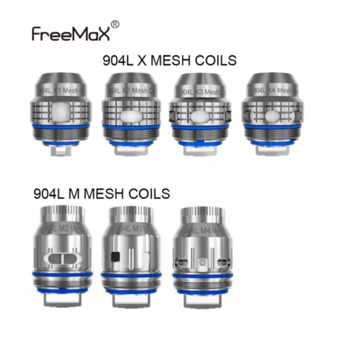 Freemax Maxluke 904L Replacement Coil 5CT/PK